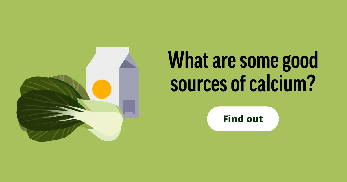 What are some good sources of calcium? Find out