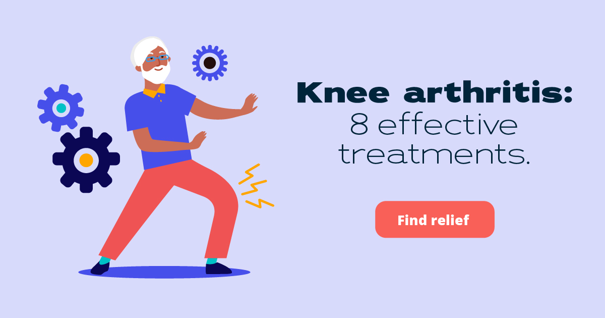 Knee arthritis: 8 effective treatments. Find relief.